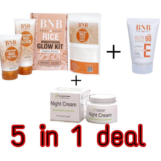 Sunblock and Night Cream - Ultimate Hydrating Facial Set